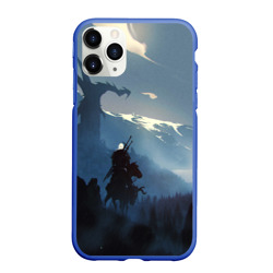 Чехол для iPhone 11 Pro Max матовый Ведьмак