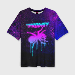 Женская футболка oversize 3D The Prodigy