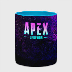 Кружка с полной запечаткой Apex Legends. Neon logo - фото 2
