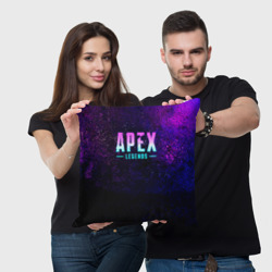 Подушка 3D Apex Legends. Neon logo - фото 2