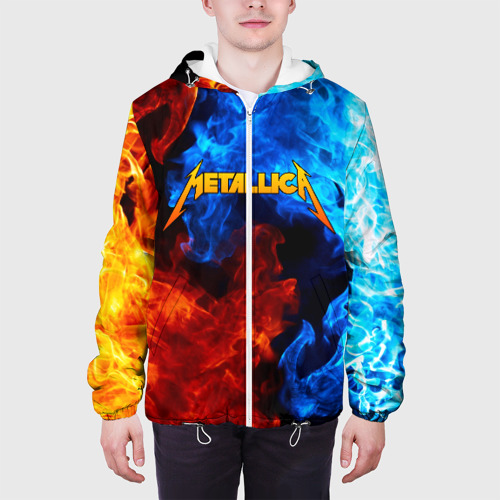 Мужская куртка 3D Metallica, цвет 3D печать - фото 4