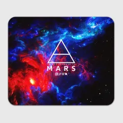 Прямоугольный коврик для мышки 30 Seconds to mars