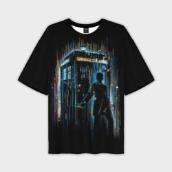 Мужская футболка oversize 3D Доктор Кто Doctor Who