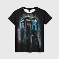 Женская футболка 3D Доктор Кто Doctor Who