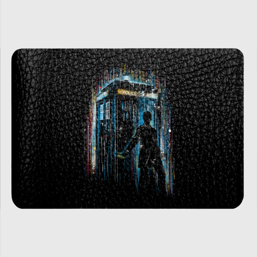 Картхолдер с принтом Доктор Кто Doctor Who, цвет черный - фото 4