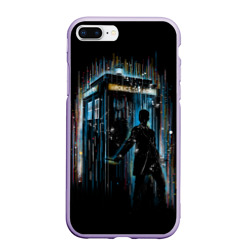 Чехол для iPhone 7Plus/8 Plus матовый Доктор Кто Doctor Who