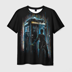 Мужская футболка 3D Доктор Кто Doctor Who