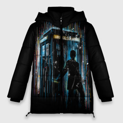 Женская зимняя куртка Oversize Доктор Кто Doctor Who