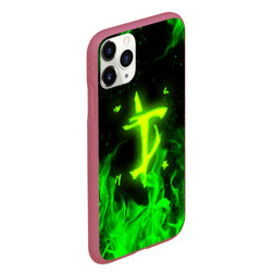 Чехол для iPhone 11 Pro Max матовый Doom eternal Дум огонь - фото 2