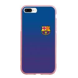 Чехол для iPhone 7Plus/8 Plus матовый FC Barca