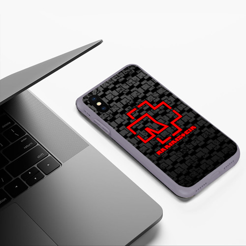 Чехол для iPhone XS Max матовый RAMMSTEIN Фото 01 Чехол для iPhone XS Max матовый RAMMSTEIN Фото 01