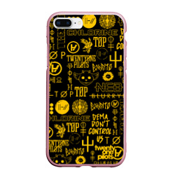 Чехол для iPhone 7Plus/8 Plus матовый Twenty One pilots