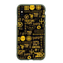 Чехол для iPhone XS Max матовый Twenty One pilots