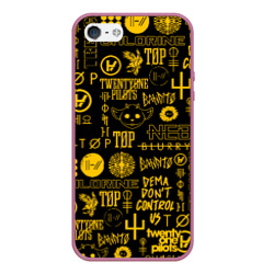 Чехол для iPhone 5/5S матовый Twenty One pilots