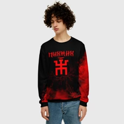 Мужской свитшот 3D Пикник - фото 2