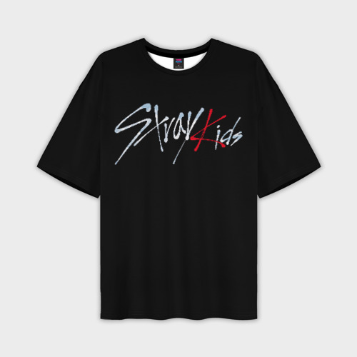 Мужская футболка oversize 3D Stray Kids, цвет 3D печать