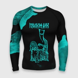 Мужской рашгард 3D Пикник