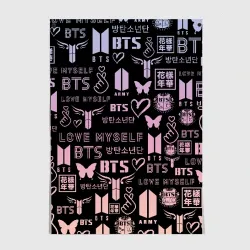 Постер BTS logobombing
