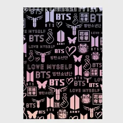 Скетчбук BTS logobombing