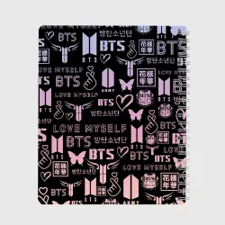 Тетрадь BTS logobombing - фото 2