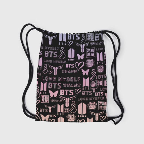 Рюкзак-мешок 3D BTS logobombing - фото 7
