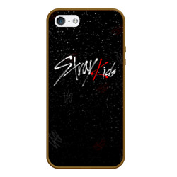 Чехол для iPhone 5/5S матовый Stray kids