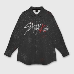 Мужская рубашка oversize 3D Stray kids