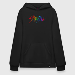 Худи SuperOversize хлопок Stray kids автографы