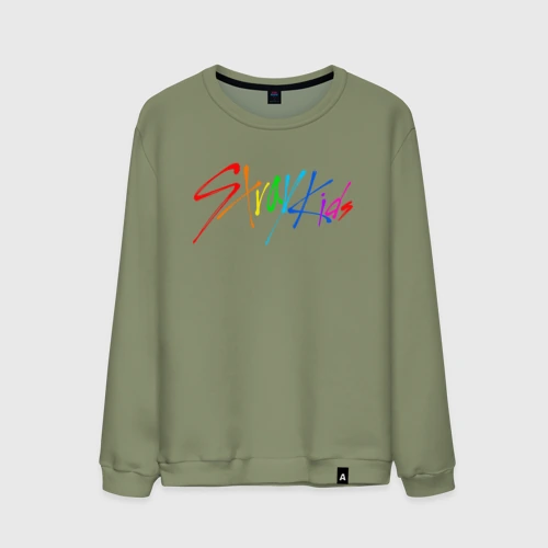 Мужской свитшот хлопок Stray kids автографы