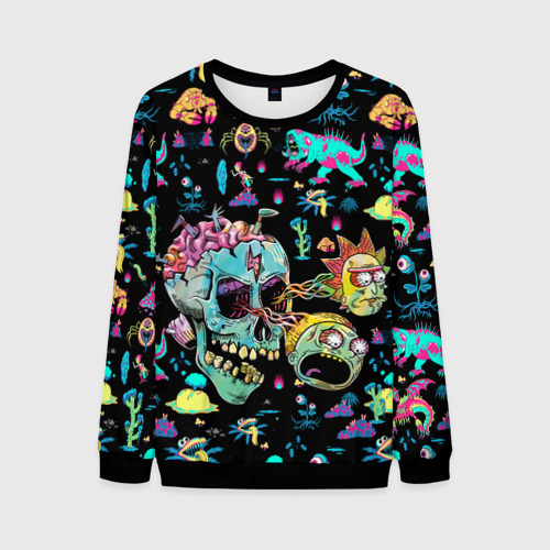 Мужской свитшот 3D Monsters Rick and Morty Фото 01 Мужской свитшот 3D Monsters Rick and Morty Фото 01