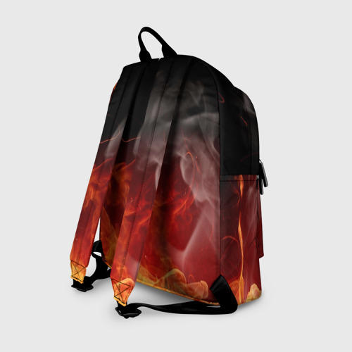 Рюкзак 3D с принтом СЕКТОР ГАЗА, вид сзади #1