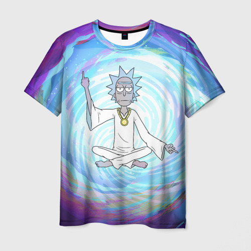 Мужская футболка 3D Rick in nirvana Фото 01 Мужская футболка 3D Rick in nirvana Фото 01