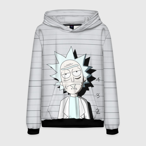 Мужская толстовка 3D Rick is in prison Фото 01 Мужская толстовка 3D Rick is in prison Фото 01