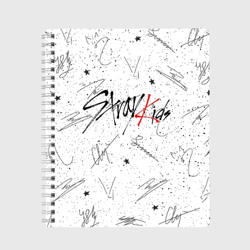 Тетрадь Stray kids автографы