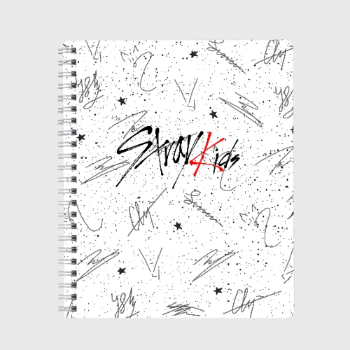 Тетрадь Stray kids автографы