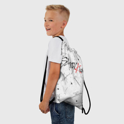 Рюкзак-мешок 3D Stray kids автографы - фото 2