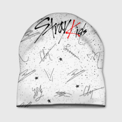 Шапка 3D Stray kids автографы