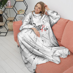 Плед с рукавами Stray kids автографы - фото 2