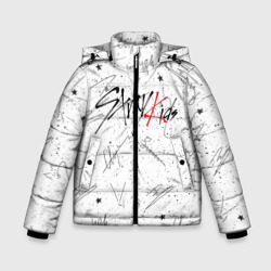 Зимняя куртка для мальчиков 3D Stray kids автографы