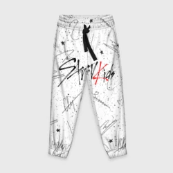 Детские брюки 3D Stray kids автографы