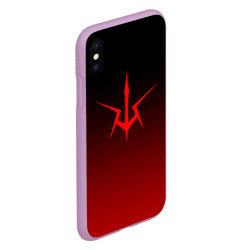 Чехол для iPhone XS Max матовый Code Geass logo gradient - фото 2