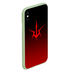 Чехол для iPhone XS Max матовый Code Geass logo gradient - фото 2