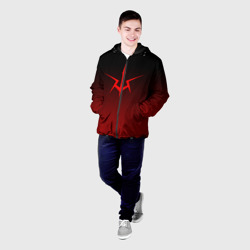 Мужская куртка 3D Code Geass logo gradient - фото 2