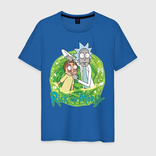 Мужская футболка хлопок Rick Sanchez and Morty Smith Фото 01 Мужская футболка хлопок Rick Sanchez and Morty Smith Фото 01
