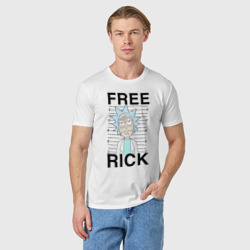 Мужская футболка хлопок Free Rick - фото 2