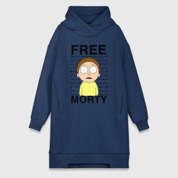 Платье-худи хлопок Free Morty
