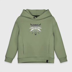 Детское худи Oversize хлопок Ведьмак 3 на спине