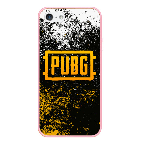 Чехол для iPhone 5/5S матовый PUBG ПАБГ, цвет баблгам