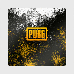 Магнит виниловый Квадрат PUBG ПАБГ