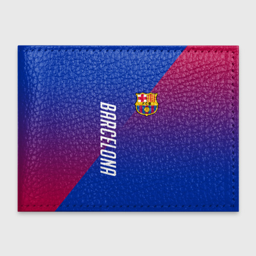Обложка для студенческого билета FC Barcelona, цвет зеленый